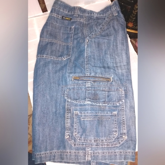 "WRG Jeans Co." Denim Simon Cargo Shorts - Picture 2 of 3